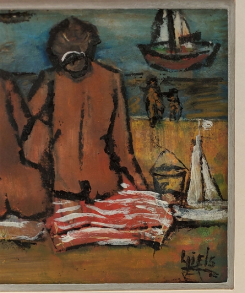 Kunstwerkje van de Belgische schilder Ludo Giels  kopen