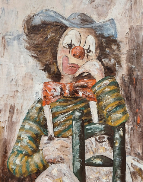 De Belgische kunstenaar J.F. Lupin