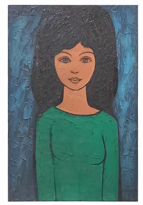 Schilderij van Lucien Calus