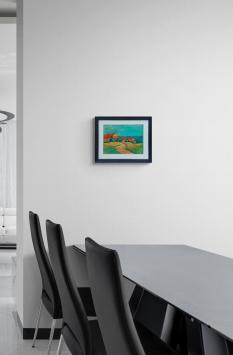 De weg naar de hoeve