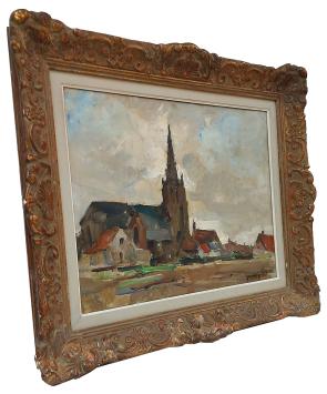 Kerkje op het platte land