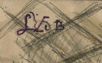 Interieuraanzicht keuken naar buiten (+/- 1900)