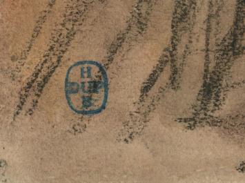 Interieuraanzicht keuken naar buiten (+/- 1900)