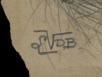 peinture du peintre belge Lucien van der Borcht