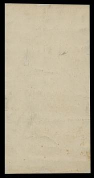 19de eeuwse tekening van een naakte man