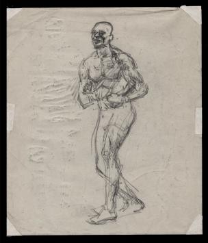 Schetsen met stempel van H. Dupond