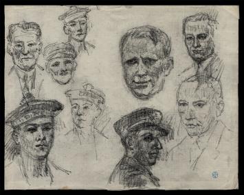 potloodtekening kopen van Belgische tekenaar