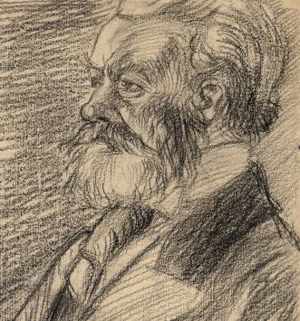 Schets van Lucien van der Borcht kopen