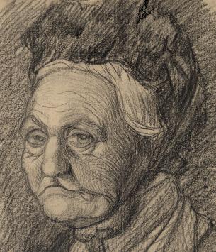 Schets van Lucien van der Borcht kopen