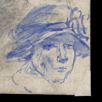 Tekening, Rodin Sirène (+/- 1895)