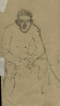 Twee boksers en een atleet (+/- 1900)