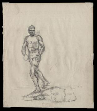 Oude 19de eeuwse schetsen kopen