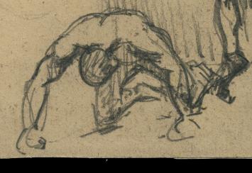 Schets van Lucien van der Borcht kopen