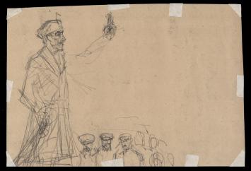 Schets van Lucien van der Borcht kopen