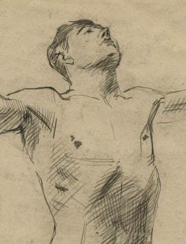 Schets van Lucien van der Borcht kopen