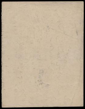 Naakt deels skelet en man met bolhoed +/- 1898
