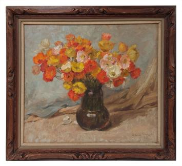 Pavots d Irlande (Ierse klaprozen) van  Louis Van den Eynde kopen