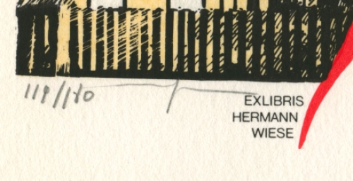 Ex Libris van M. Baeyens