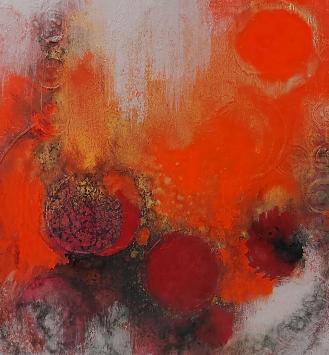 Abstract-expressionistisch schilderij