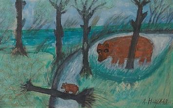 De Belgische kunstenaar Maurits Huysman