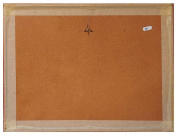 Naïef schilderij: Beer en haar welpje