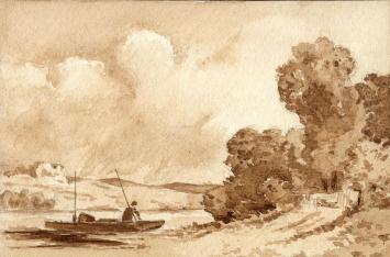 Schilderij van de Belgische kunstschilder Maurice Pauwaert