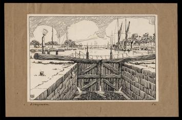 Tekening van Maurice Pauwaert