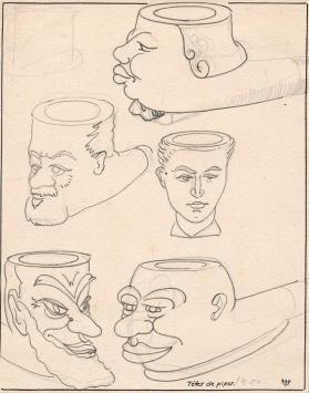Tekening getekend door Maurice Pauwaert