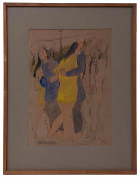 Gemengde techniek van Maurits Verbist kopen