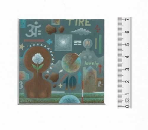 Abstract Miniatuurtje Maastricht November 1973