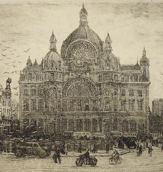 Ets van Centraal Station te Antwerpen