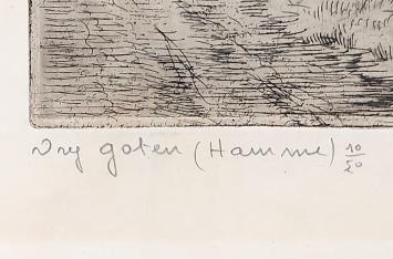 Belgische etser en kunstenaar Romain Malfliet