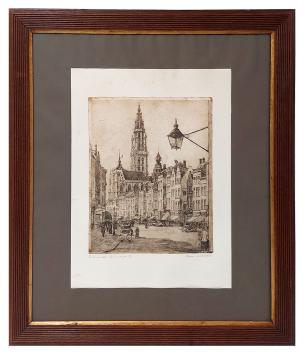 Genummerde ets van Romain Malfliet kopen