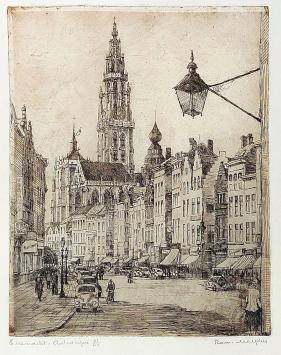 Genummerde ets van Malfliet kopen (Eiermarkt)