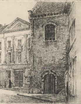 Belgische etser en kunstschilder Romain Malfliet