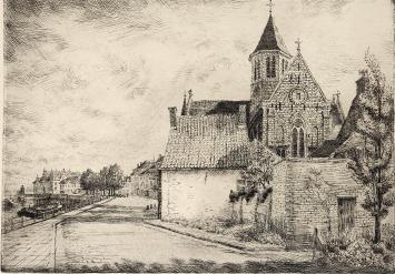 Genummerde ets van Malfliet kopen
