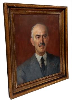 Portret, opgeklede man