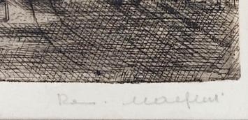 Straat in Gent van Malfliet