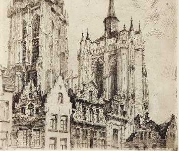 oude gevels - Antwerpen Koremarkt 53/100