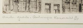 oude gevels - Antwerpen Koremarkt 53/100