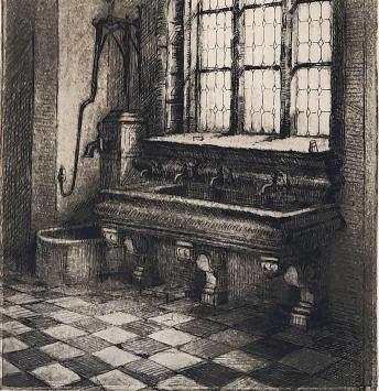 Belgische etser en tekenaar Romain Malfliet