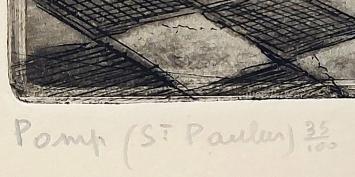 Etsen kopen van Romain Malfliet, Pomp St Paulus