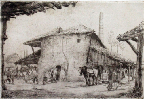 Ets van een Steenoven door R. Malfliet