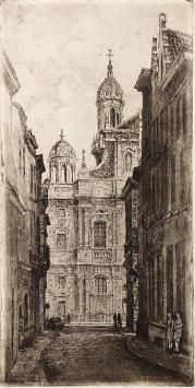 Antwerps stadsgezicht van R. Malfliet