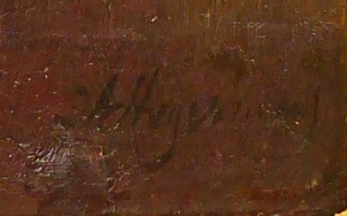 Oude man bij venster