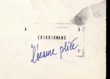 Tekening van Mannaers
