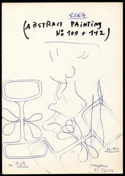 Kunstwerk op papier van de Belgische kunstenaar Werner Mannaers kopen