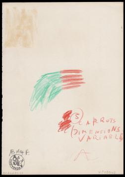 Kunstwerk op papier van de Belgische kunstenaar Werner Mannaers kopen