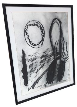 Houtskooltekening 14 10 1989