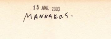 'ERIKRIKMANS Oeuvres pliée